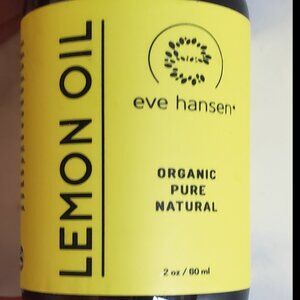 EVE HANSON Organic Lemon Essential Oil NEW SEALED
